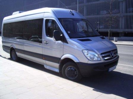 Minibus Rental Latvia Mercedes Benz Sprinter Lux TOP Business class